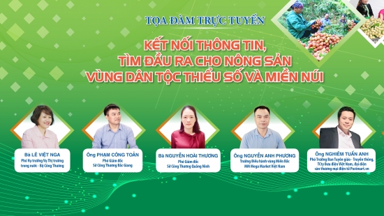 Sáng mai 7/9, Báo Công Thương tổ chức tọa đàm “Kết nối thông tin, tìm đầu ra cho nông sản vùng dân tộc thiểu số và miền núi”