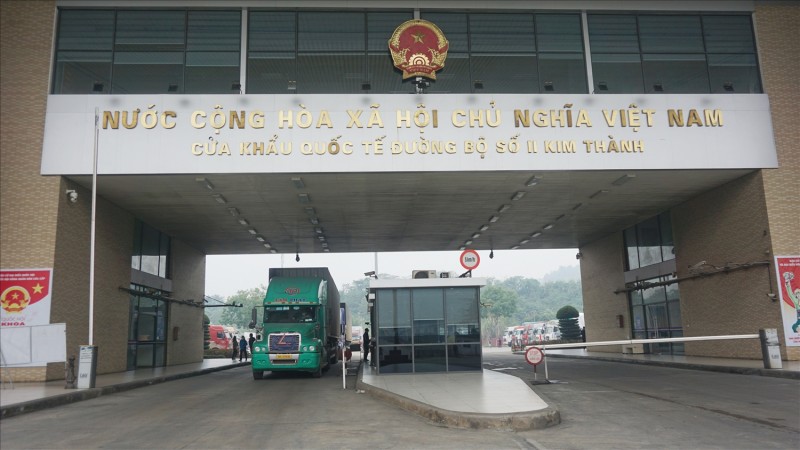 Cửa khẩu quốc tế đường bộ số II Kim Thành, thành phố Lào Cai