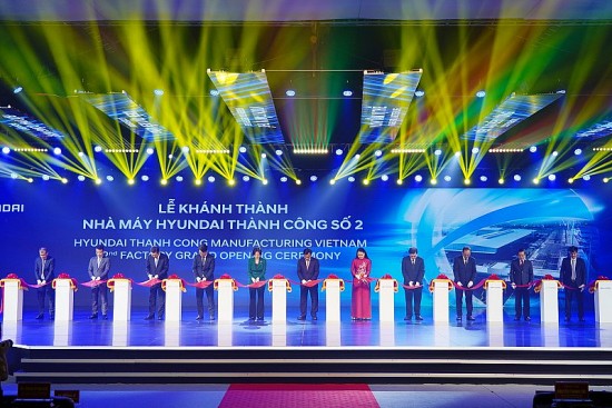 TC Group và Tập đoàn ô tô Hyundai đưa nhà máy Hyundai Thành Công số 2 vào hoạt động