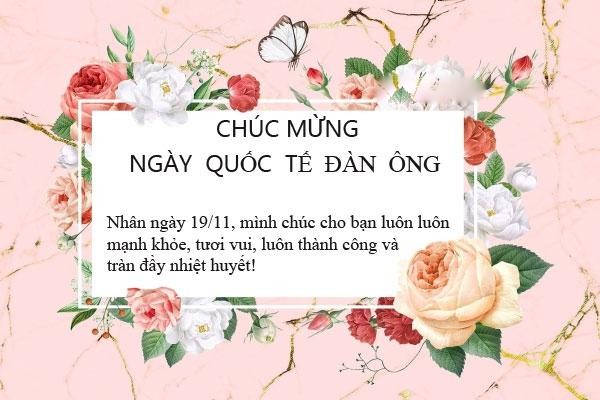 Ngày Quốc tế Đàn ông: Chào đón ngày Quốc tế Đàn ông với đầy đủ những thông tin và ý nghĩa trên trang web của chúng tôi. Những chia sẻ về sức khỏe, đời sống và giải trí dành cho các quý ông sẽ giúp bạn hiểu rõ hơn về vai trò và ý nghĩa của họ trong cuộc sống của chúng ta.