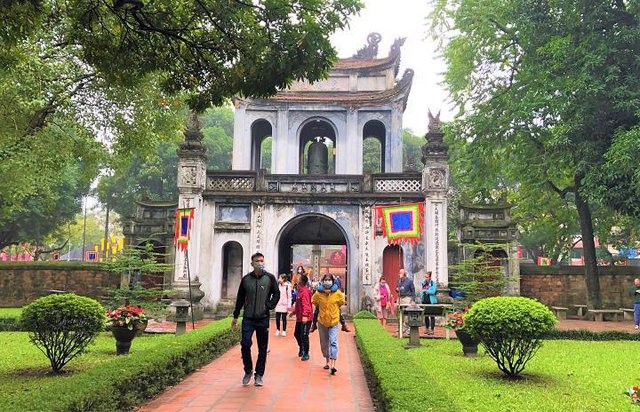 Hà Nội đón 38.000 lượt khách quốc tế dịp Tết Dương lịch