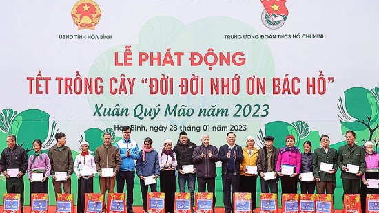 Tuổi trẻ cả nước phấn đấu trồng 20 triệu cây xanh trong năm 2023