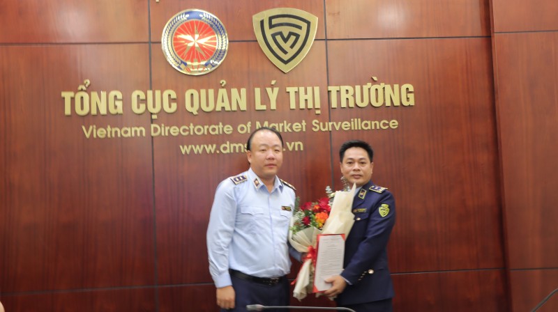 Bổ nhiệm ông Đỗ Hồng Trung làm Phó Cục trưởng Cục Nghiệp vụ Quản lý thị trường