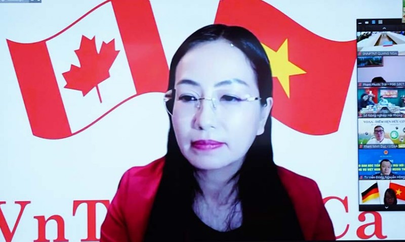 Bà Trần Thu Quỳnh- Tham tán thương mại, Thương vụ Việt Nam tại Canada
