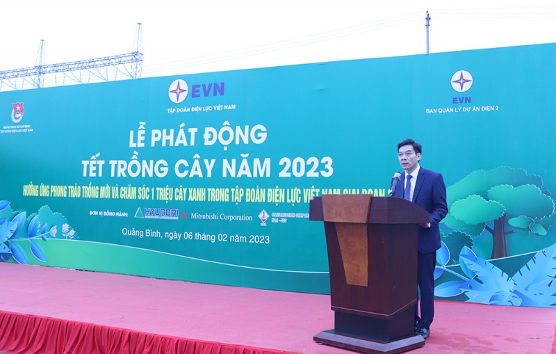 EVN tổ chức lễ phát động Tết trồng cây năm 2023