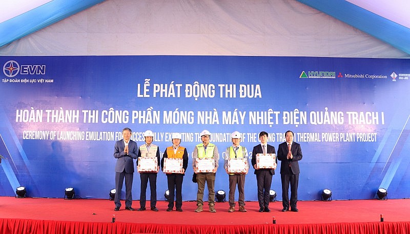 EVN phát động thi đua nhà máy Nhiệt điện Quảng Trạch I EVN phát động thi đua nhà máy Nhiệt điện Quảng Trạch I