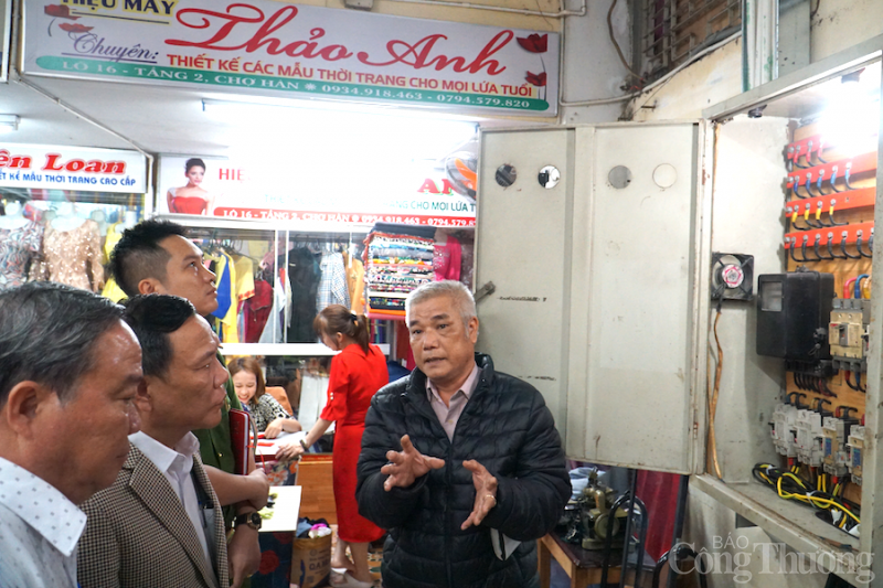 Đà Nẵng: Kiểm tra công tác phòng cháy chữa cháy ở các chợ truyền thống