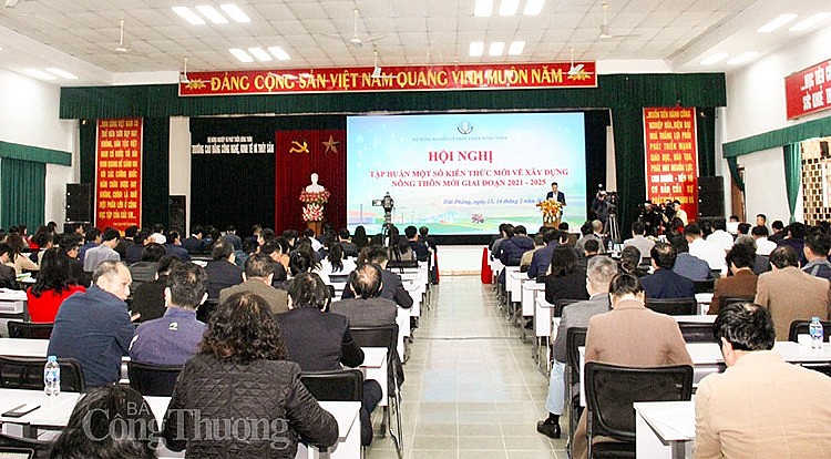 Chuỗi 3 hội nghị tập huấn một số kiến thức về xây dựng nông thôn mới