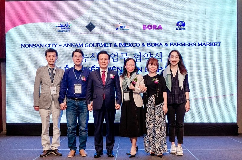 Thành phố Nonsan – Hàn Quốc và doanh nghiệp TP Hồ Chí Minh ký kết hợp tác xuất nhập khẩu nông sản