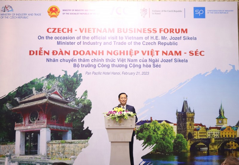 Diễn đàn Doanh nghiệp Việt Nam – Séc: Nhiều dư địa đẩy mạnh hợp tác hai nước trong thời gian tới
