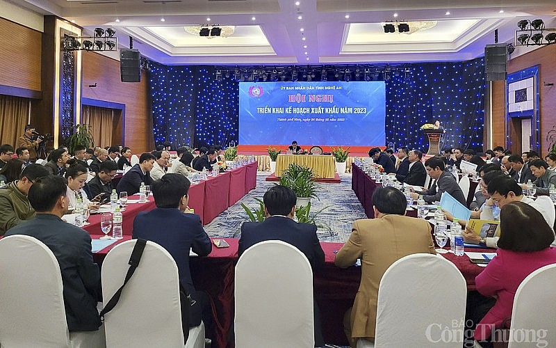 Nghệ An hướng tới mục tiêu kim ngạch xuất khẩu 2,5 tỷ USD năm 2023 Nghệ An hướng tới mục tiêu kim ngạch xuất khẩu 2,5 tỷ USD năm 2023