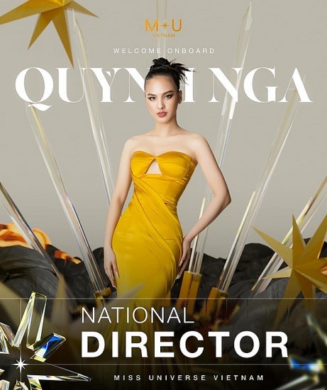 BTV Quỳnh Nga trở thành giám đốc Miss Universe Việt Nam