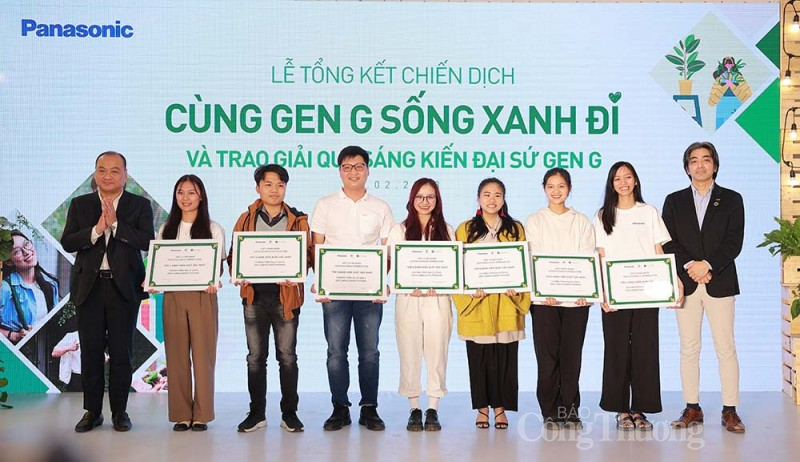 Panasonic Việt Nam vinh danh 8 sáng kiến bảo vệ môi trường của chiến dịch “Cùng Gen G sống xanh đi”