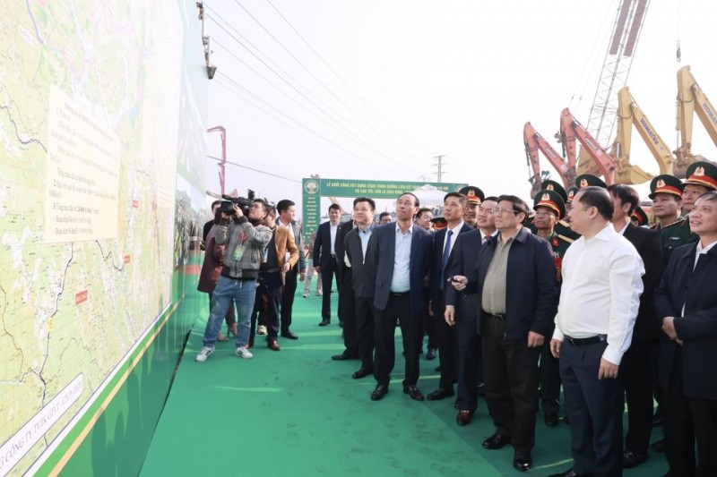 Thủ tướng dự lễ khởi công công trình đường liên kết vùng Hòa Bình – Hà Nội