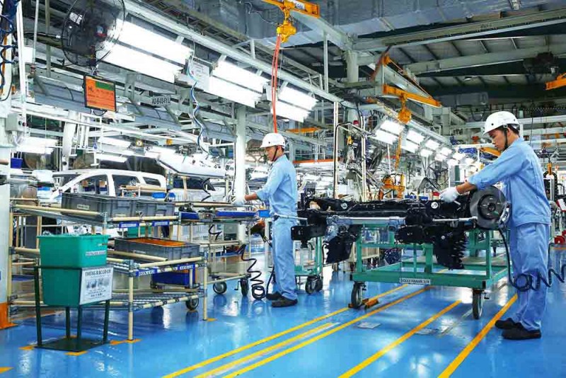 Chỉ số sản xuất công nghiệp tháng 2 tăng 5,1%