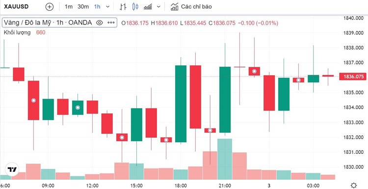 Giá vàng hôm nay 3/3: Chìm trong sắc đỏ, vàng SJC quay về mốc 66,85 triệu đồng