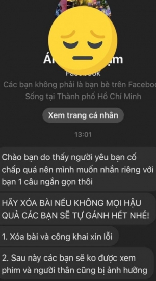 vu tran thanh bao rap quan ly noi hieu lam nhung nguoi trong cuoc lai nhan duoc tin nhan de doa