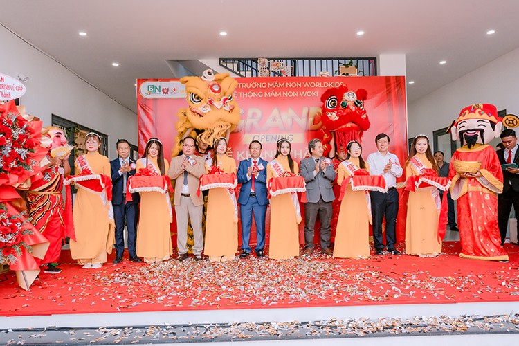 Hệ mầm non Woki Trảng Dài với học phí thấp đi vào hoạt động tại Đồng Nai