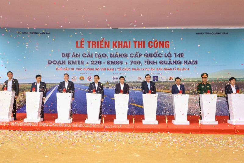 Đầu tư hơn 1.848 tỷ đồng nâng cấp Quốc lộ 14E đoạn qua tỉnh Quảng Nam