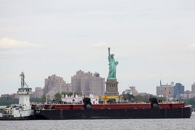Cảng New York, Hoa Kỳ (ảnh: Reuters)