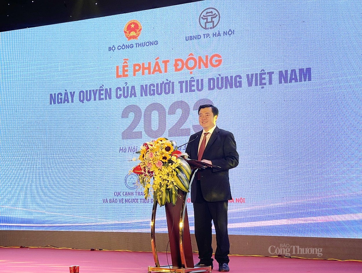 Phát động Ngày Quyền của người tiêu dùng Việt Nam năm 2023: Thông tin minh bạch - Tiêu dùng an toàn Phát động Ngày Quyền của người tiêu dùng Việt Nam năm 2023: Thông tin minh bạch - Tiêu dùng an toàn