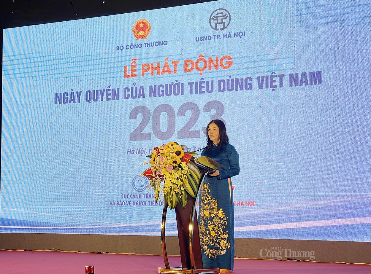 Phát động Ngày Quyền của người tiêu dùng Việt Nam năm 2023: Thông tin minh bạch - Tiêu dùng an toàn Phát động Ngày Quyền của người tiêu dùng Việt Nam năm 2023: Thông tin minh bạch - Tiêu dùng an toàn