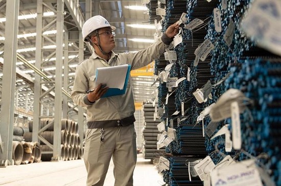 Giá thép hôm nay 21/3: Thép Hòa Phát, Việt Đức đồng loạt tăng 150.000 đồng/tấn