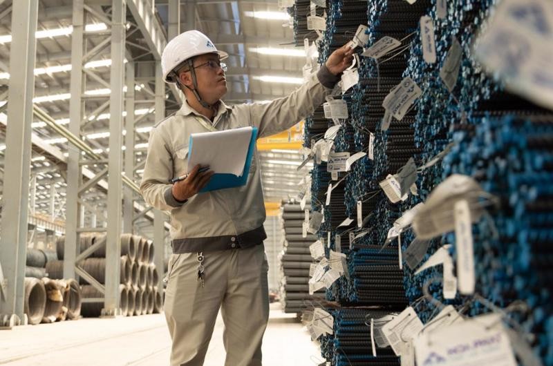Giá thép hôm nay 21/3: Thép Hòa Phát, Việt Đức đồng loạt tăng 150.000 đồng/tấn