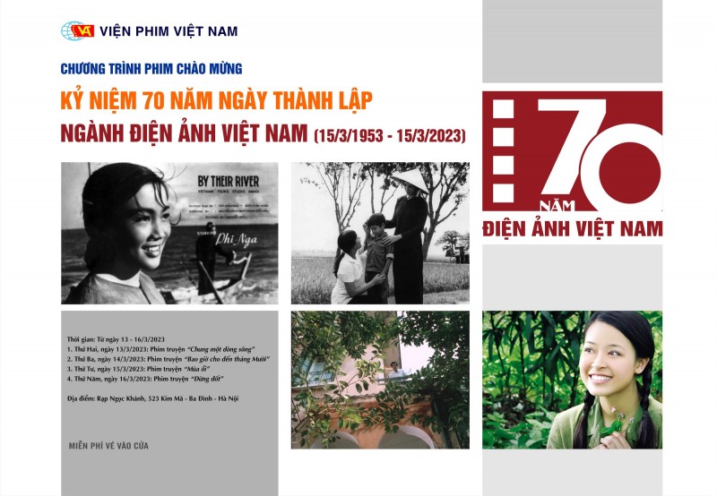 Chuỗi hoạt động kỷ niệm 70 năm Điện ảnh Cách mạng Việt Nam