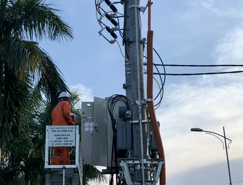 PC Hải Phòng: Đầu tư xây dựng các TBA mới tại quận Dương Kinh, TP. Hải Phòng
