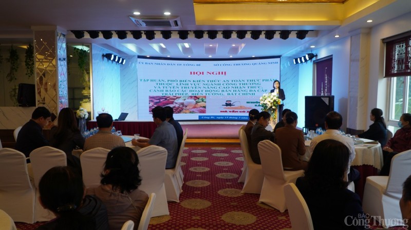 Tỉnh Quảng Ninh: Phổ biến kiến thức an toàn thực phẩm và cảnh báo về các hoạt động kinh doanh đa cấp Tỉnh Quảng Ninh: Phổ biến kiến thức an toàn thực phẩm và cảnh báo về các hoạt động kinh doanh đa cấp