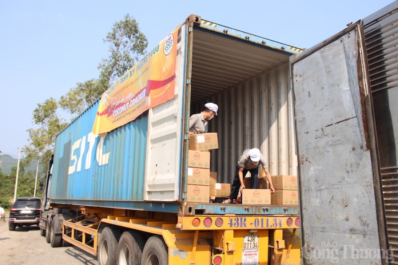 Đà Nẵng có chuyến hàng xuất khẩu sản phẩm OCOP theo chính ngạch đầu tiên đi Trung Quốc