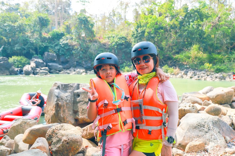 Đắk Lắk: Du khách khám phá, trải nghiệm vượt thác Dray Nur Đắk Lắk: Du khách khám phá, trải nghiệm vượt thác Dray Nur