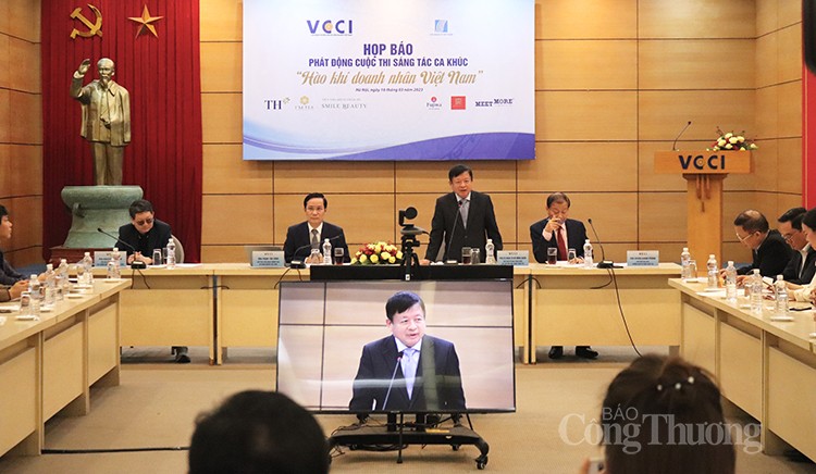 Phát động cuộc thi sáng tác ca khúc “Hào khí doanh nhân Việt Nam”