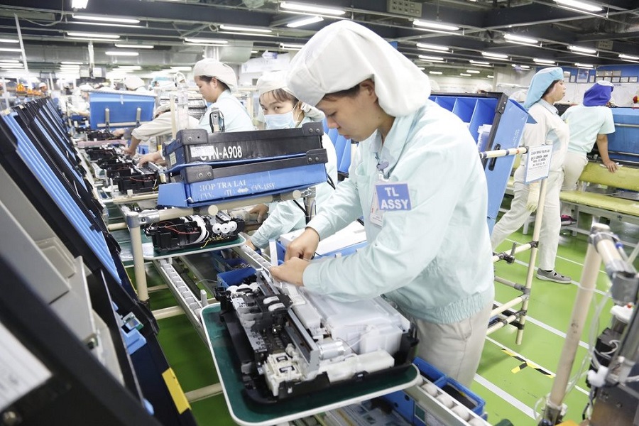 Xuất nhập khẩu của khối doanh nghiệp FDI giảm hơn 9 tỷ USD