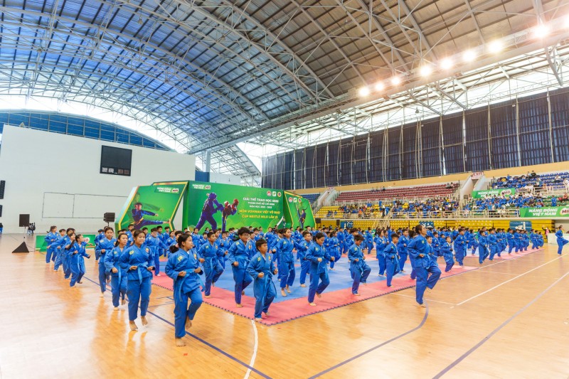 Gần 2.000 vận động viên tranh tài giải Vovinam Việt Võ đạo cúp Nestlé MILO 2023