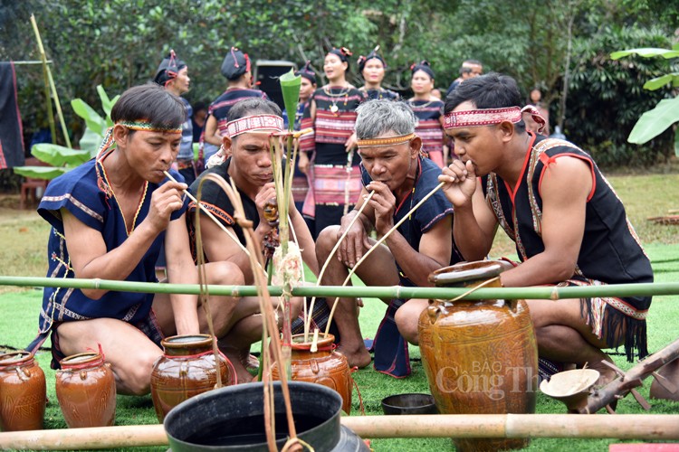 Tinh thần đoàn kết trong Lễ hội cầu an dân tộc Ba Na Tinh thần đoàn kết trong Lễ hội cầu an dân tộc Ba Na