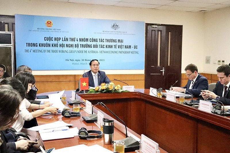 Việt Nam - Úc tổ chức họp Nhóm công tác Thương mại lần 4: Hợp tác thực thi hiệu quả các FTA
