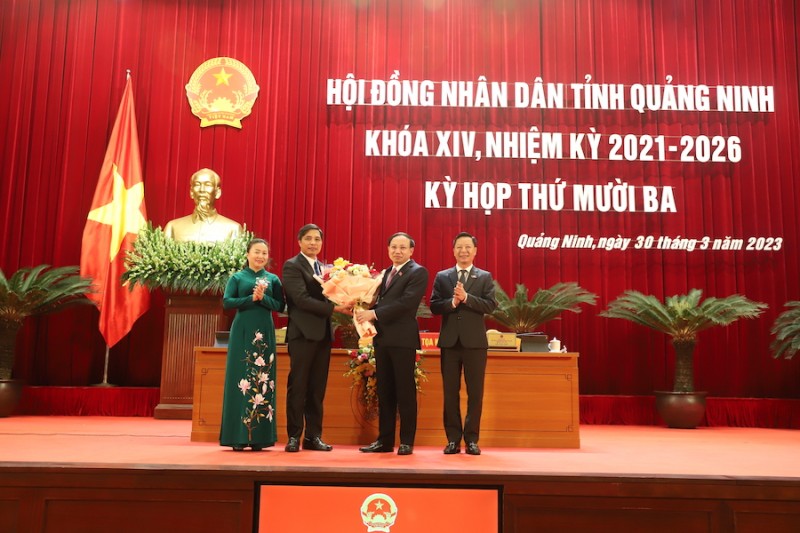 Bí thư Thành uỷ Hạ Long làm Phó Chủ tịch UBND tỉnh Quảng Ninh