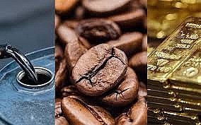 Thị trường hàng hoá hôm nay 12/4: Dầu WTI tăng 2,24%, giá cà phê tăng hơn 4%