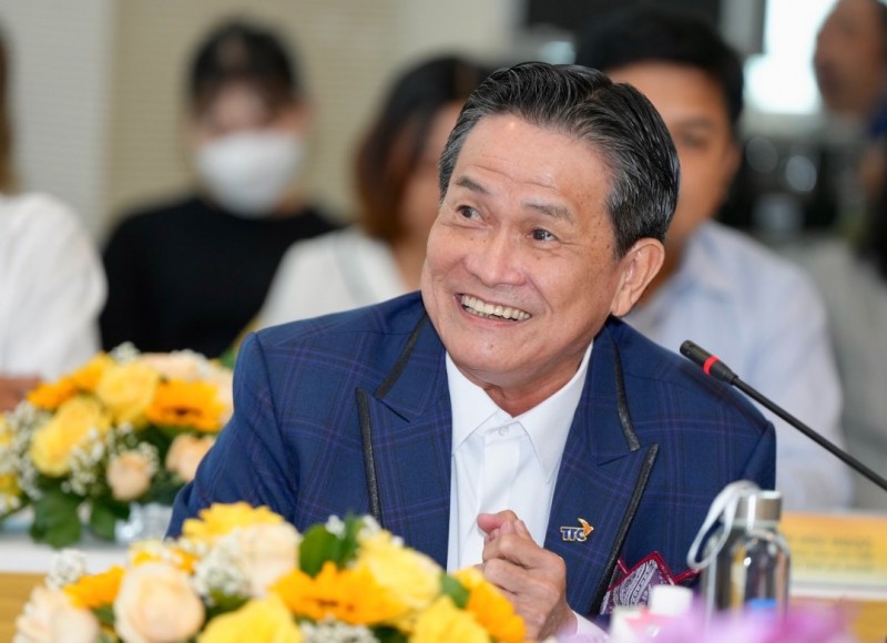 Ông Đặng Văn Thành - Chủ tịch Tập đoàn TTC, đại diện TTC AgriS phát biểu tại Tọa đàm, xây dựng ý kiến phát triển kinh tế tuần hoàn cho nông nghiệp Việt Nam trên nền tảng phát triển bền vững. Nguồn: ĐỘC LẬP Ông Đặng Văn Thành - Chủ tịch Tập đoàn TTC, đại diện TTC AgriS phát biểu tại Tọa đàm, xây dựng ý kiến phát triển kinh tế tuần hoàn cho nông nghiệp Việt Nam trên nền tảng phát triển bền vững. Nguồn: ĐỘC LẬP
