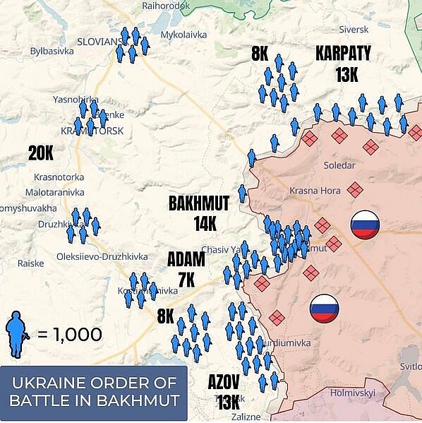 Chiến sự Nga-Ukraine ngày 14/4: Nga đang vây điểm, diệt viện tại Bakhmut
