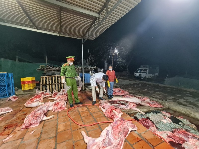 Liên tiếp phát hiện các vụ thực phẩm bẩn ở Bắc Ninh, Bắc Giang