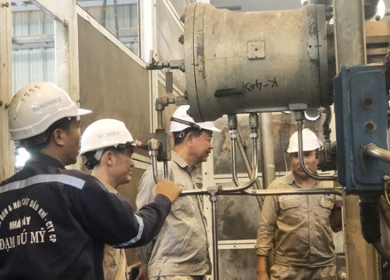 nha may dam phu my hoan thanh bao duong tong the vuot tien do