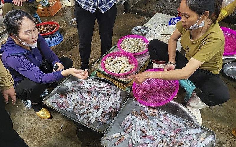 Chợ hải sản Cửa Lò sẵn sàng cho mùa du lịch