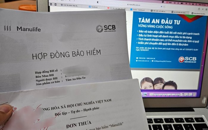 Bảo hiểm Manulife Việt Nam đã có kế hoạch trả lại tiền cho khách hàng gửi tiết kiệm tại Ngân hàng SBC - Ảnh Người lao động
