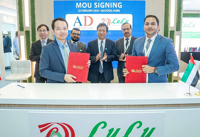 Tập đoàn Asia Dragon Group ký MoU với Tập đoàn Siêu thị Lulu Group International