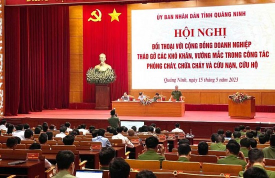 Quảng Ninh tìm giải pháp gỡ khó cho doanh nghiệp trong công tác phòng cháy chữa cháy