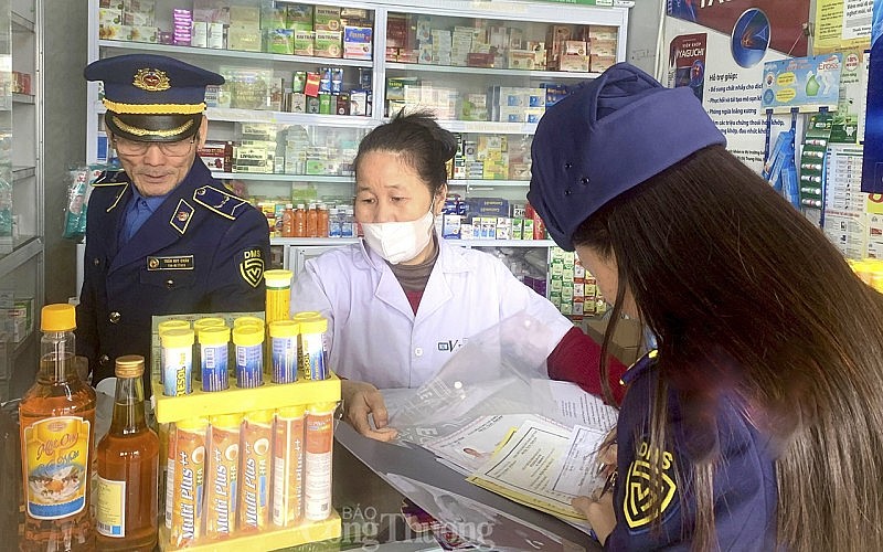 Quản lý thị trường Hà Tĩnh xử phạt 37 cơ sở kinh doanh thuốc tân dược và thuốc thú y
