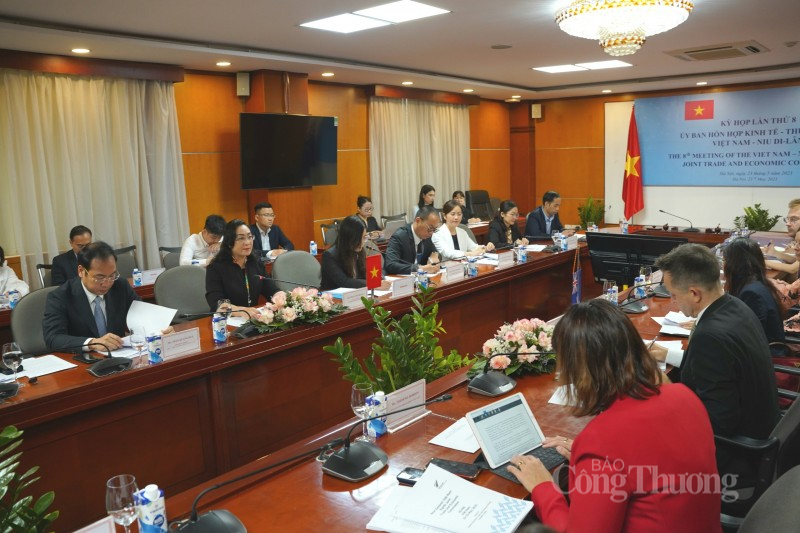 Kỳ họp lần thứ 8 Ủy ban Hỗn hợp về Kinh tế và Thương mại Việt Nam – New Zealand